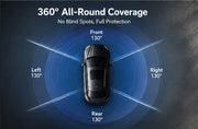 RoadGuard 360™ 4-Channel Dash Cam
