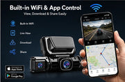 RoadGuard 360™ 4-Channel Dash Cam