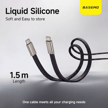 Limited Time: 40% OFF⚡ 240W PD Type-C Charging Cable With Foldable Phone Stand Adapter📱